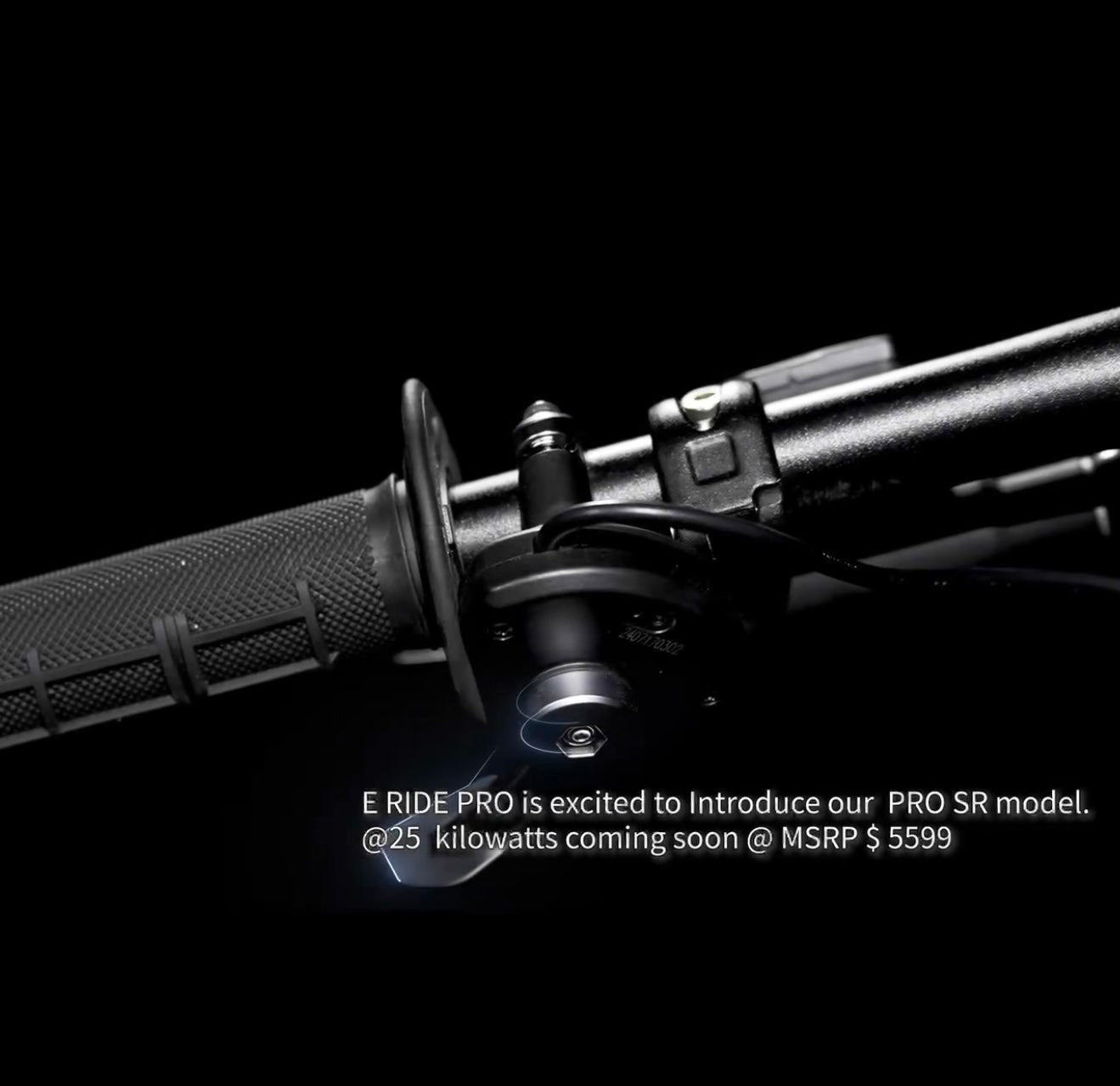 E Ride Pro SR | 72V 25KW 50AH | Fastest Electric Dirt Bike