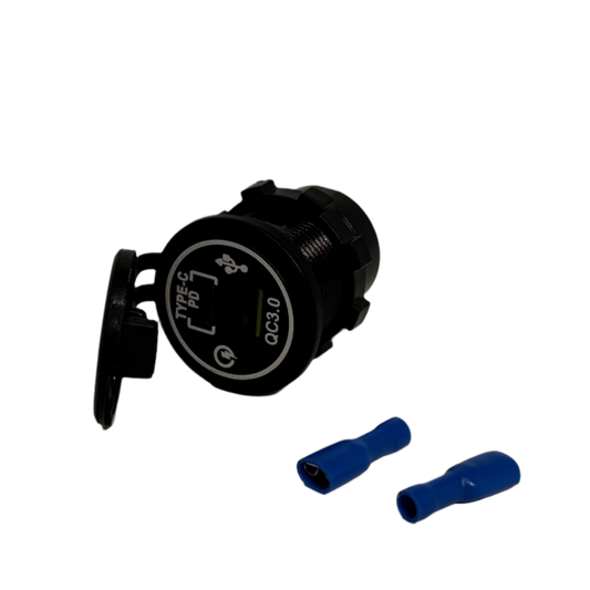 USB 3.0 + USB-C Port Assembly – Sur Ron & E-Ride Pro – By Prickly Motorsports