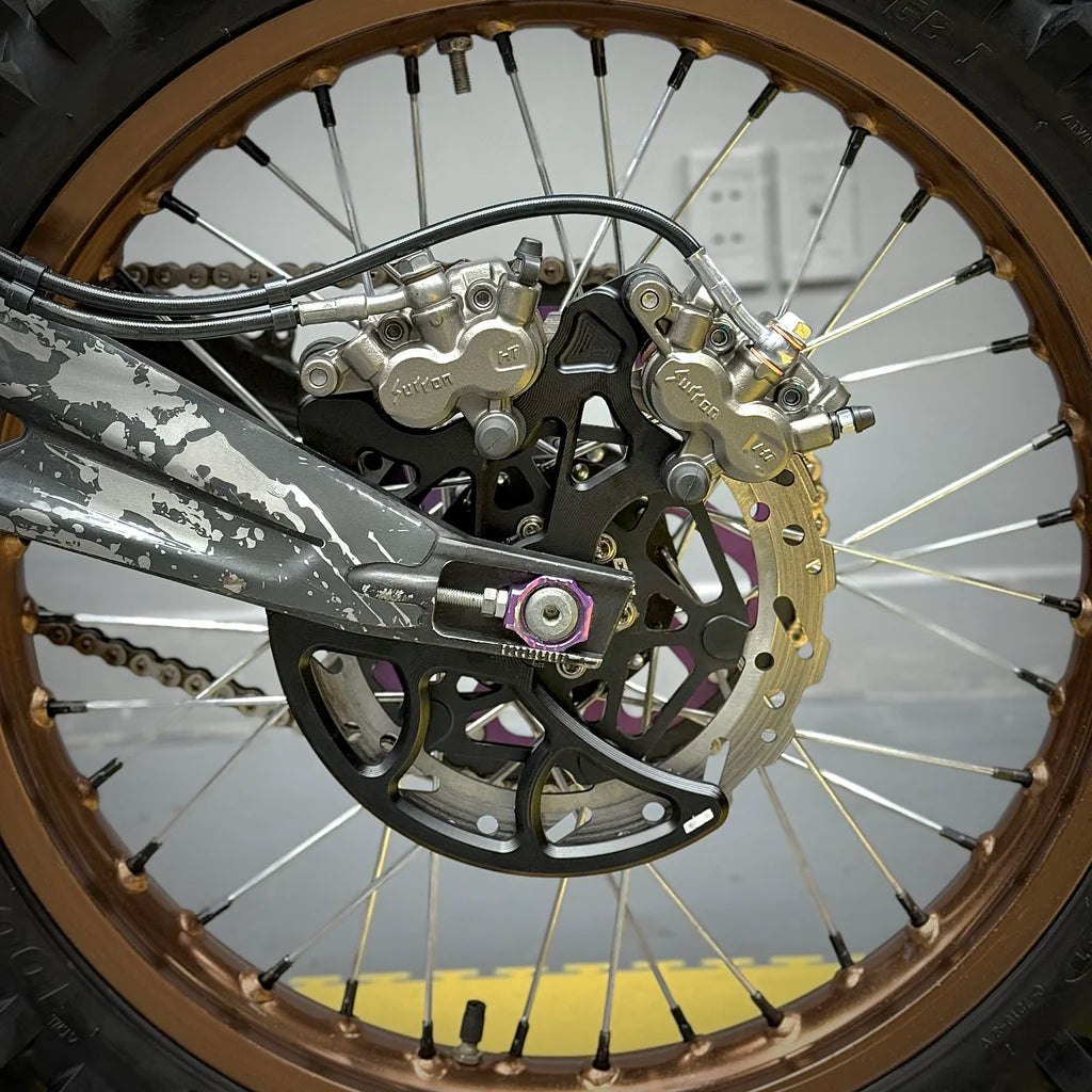 Dual Rear Brake bracket only | For E-Moto | by EBG