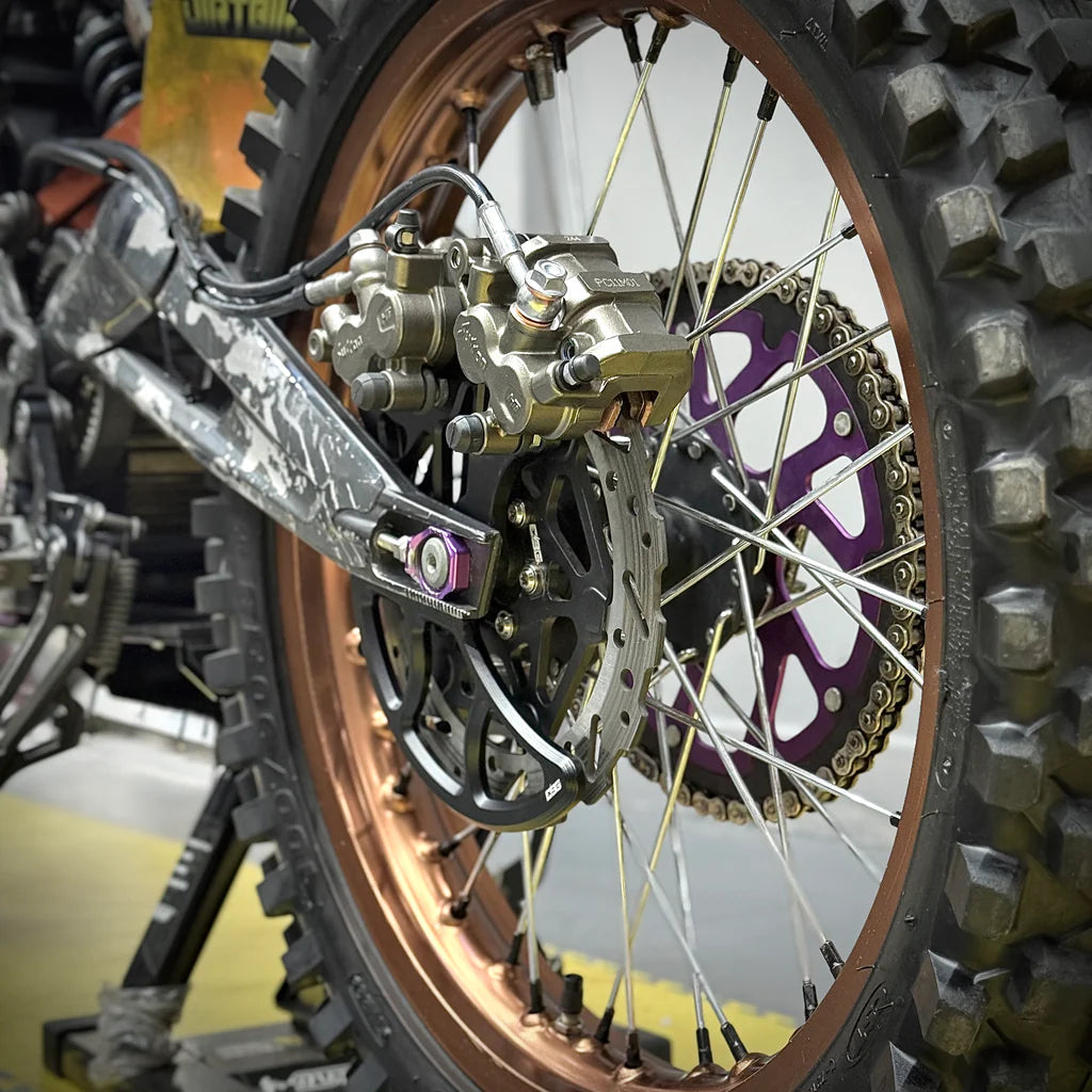 Dual Rear Brake bracket only | For E-Moto | by EBG