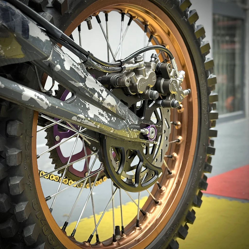 Dual Rear Brake bracket only | For E-Moto | by EBG