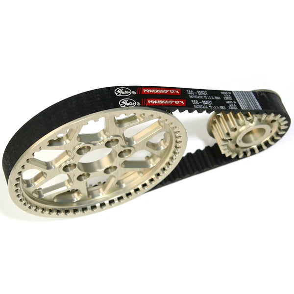 High-Performance Belt Kit | EBG Carbon Belt, Billet Pulley, Warp 9 Jackshaft | for Emoto