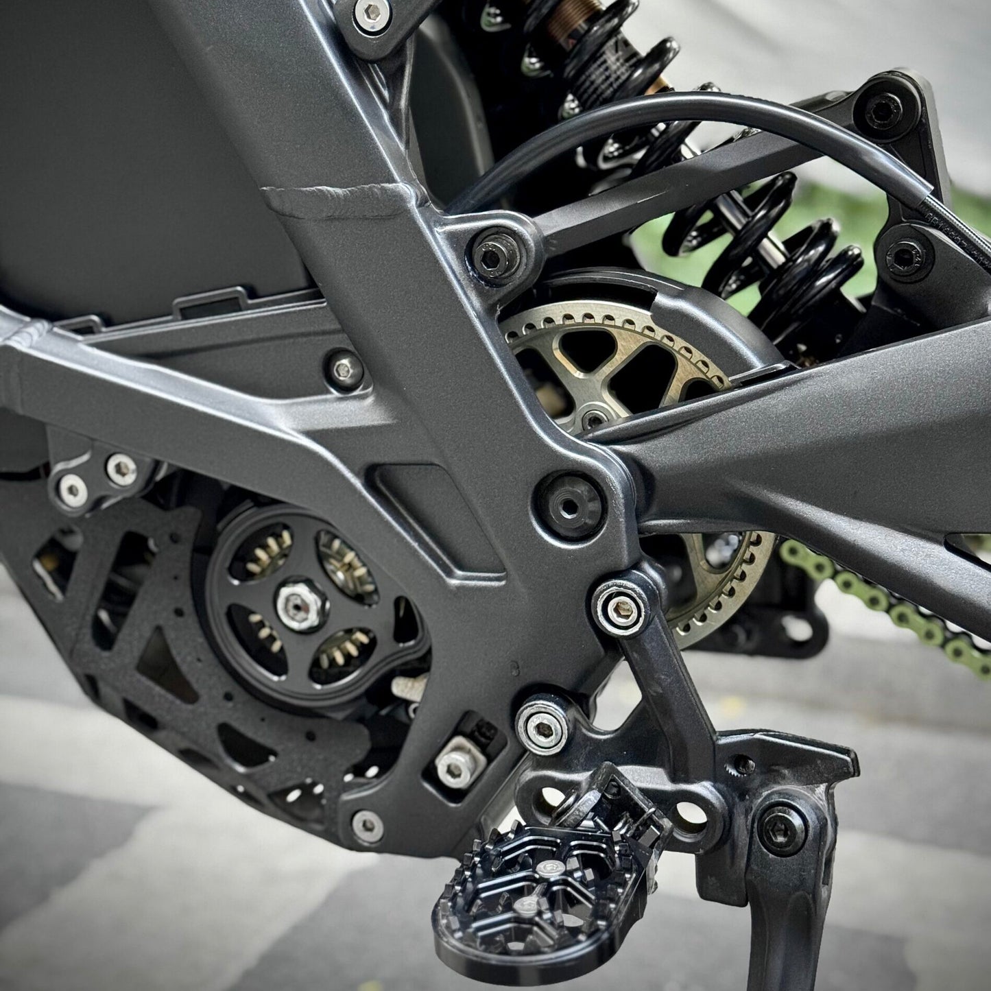 EBG Carbon Belt Drive | For Surron, Ultra Bee, E-Ride Pro, ReRode, Ventus, and 79Bike | By E-bike Garage