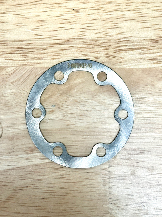 Rear Wheel Hub Spacer for rear brake for Warp 9 rear wheels