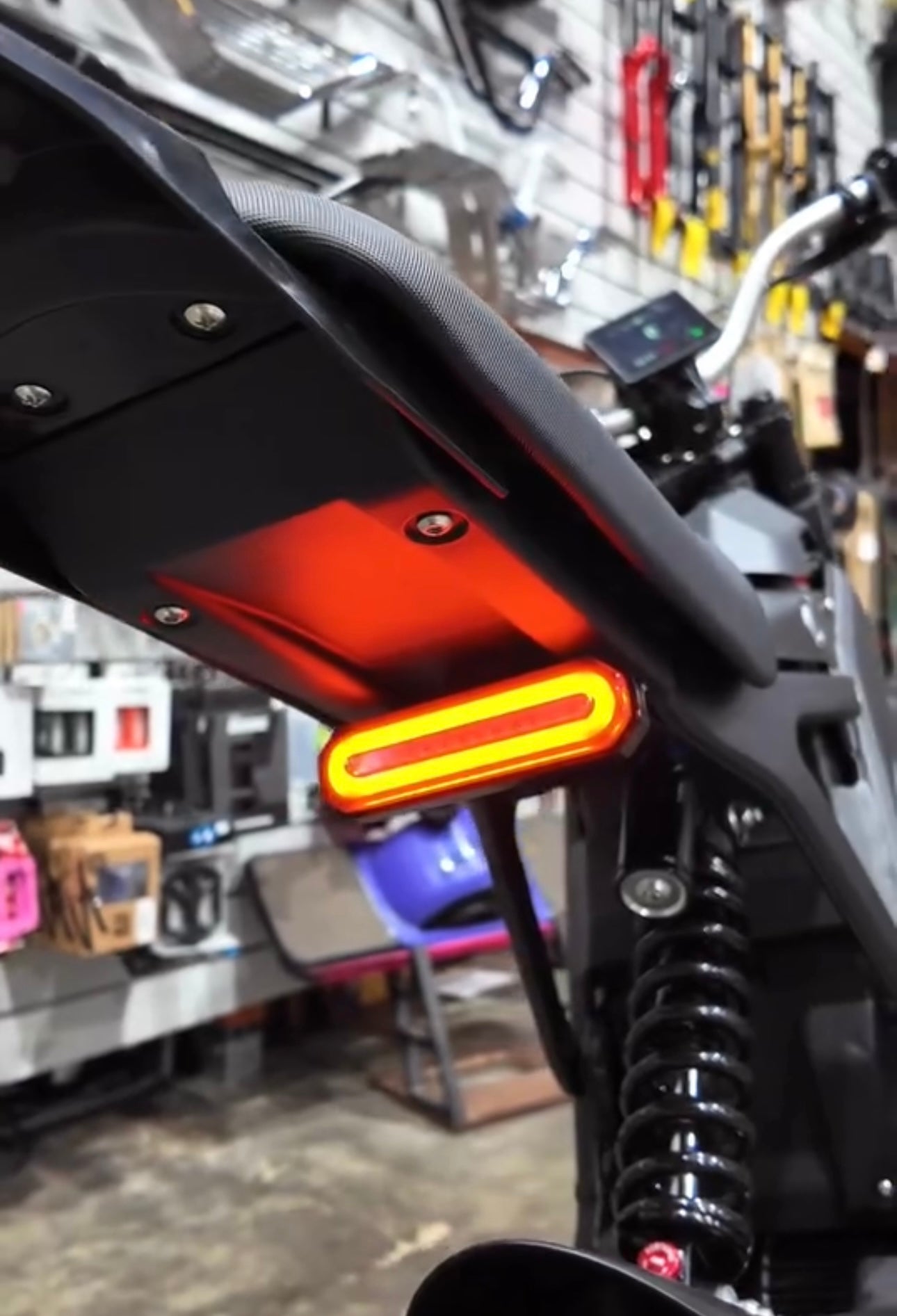 Cyber tail light V2 | For E-moto | By Project 9 Designs