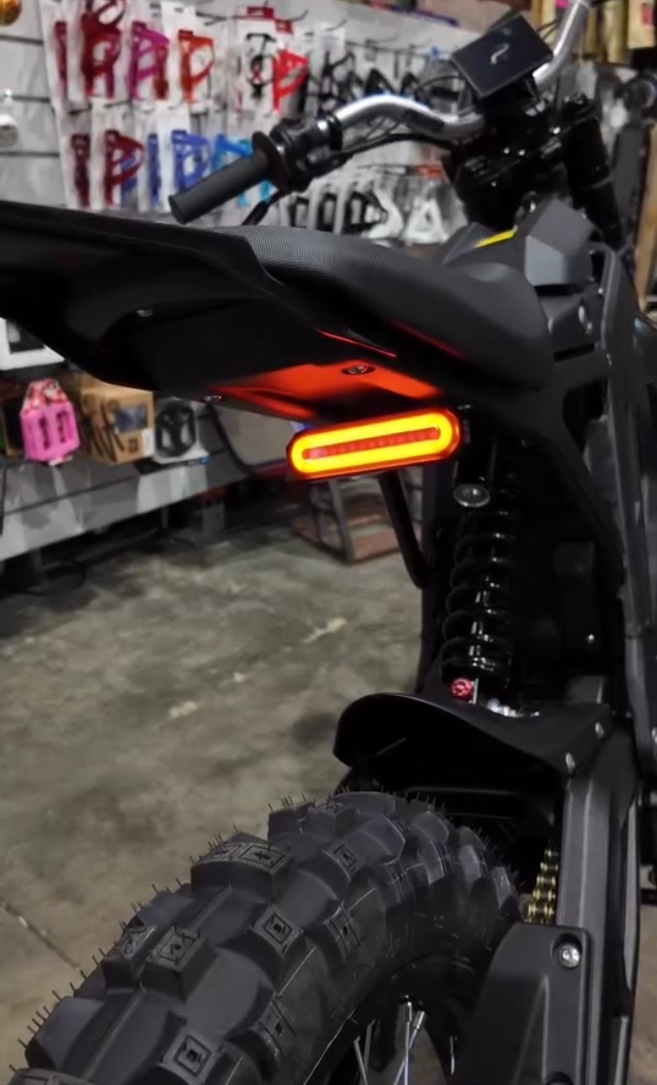 Cyber tail light V2 | For E-moto | By Project 9 Designs