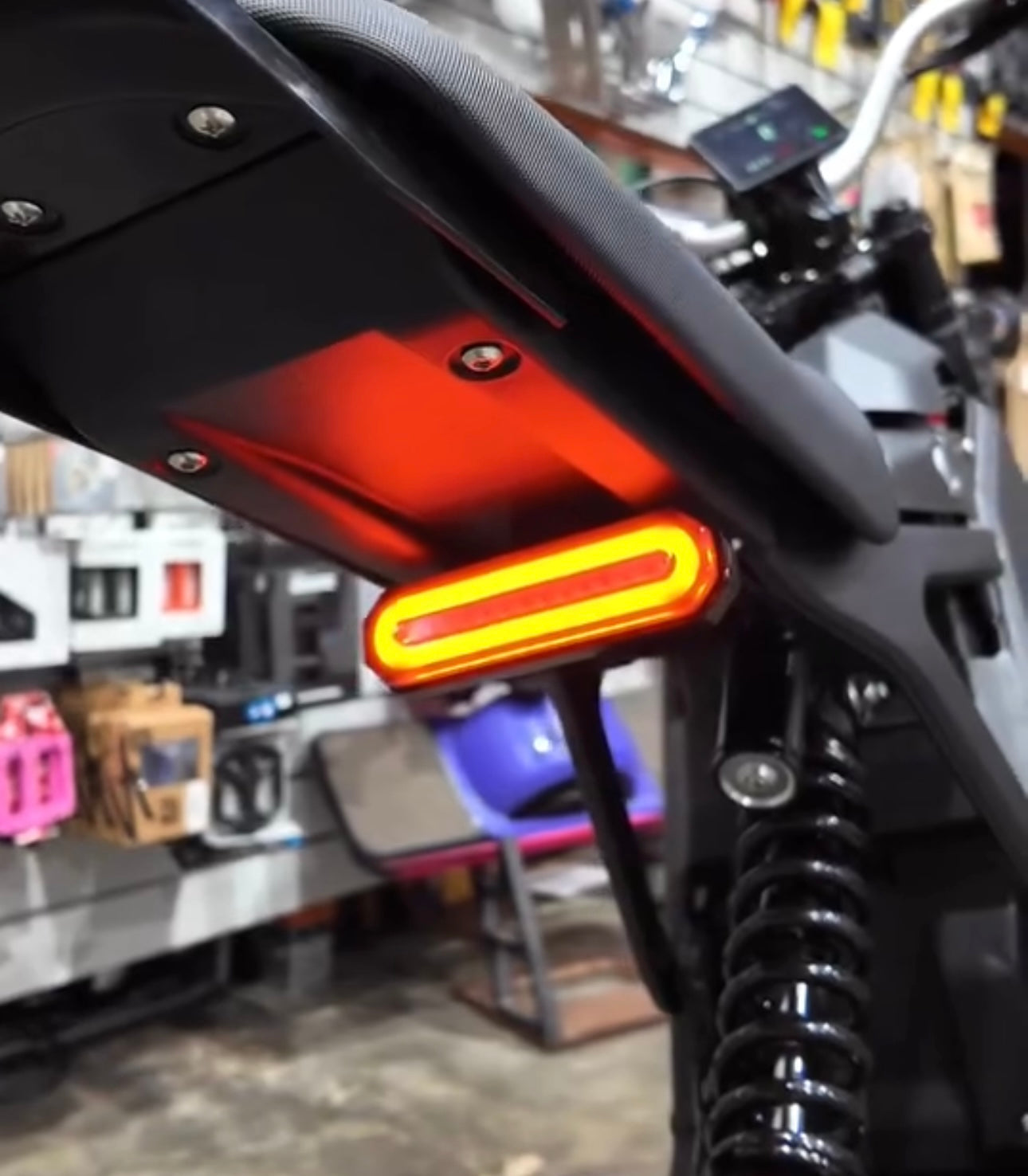 Cyber tail light V2 | For E-moto | By Project 9 Designs