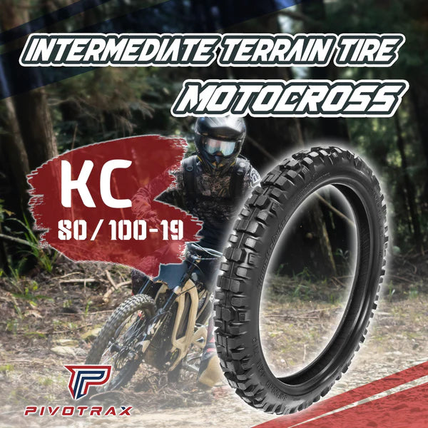 Pivotrax KC Kilowatt Climber Tire for E-Motos