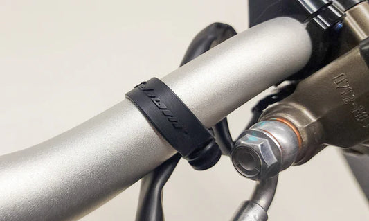 Rubber Handlebar Tie Kit | Adjustable & Reusable Cable Straps | By Warp 9