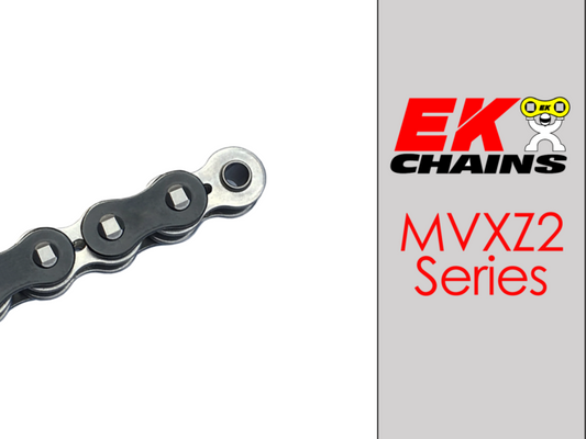 EK 520 MVXZ Quadra-X Ring Chain - 120 Link | By EK Chain | For Electric and Street Motorcycles