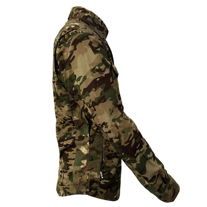 Summer Mesh Protective Camouflage Shirt "Delta Four" - Light Camouflage with Pads - REVRides