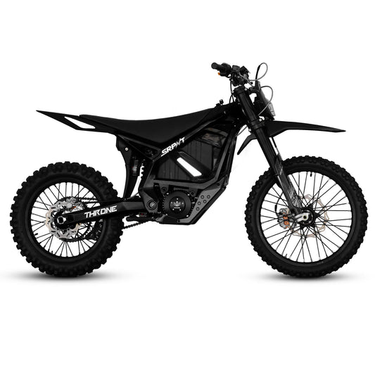 SRPNT NV6 by Throne Cycles | 96V 35kW 60ah 90+mph | Full size Electric Dirt Bike