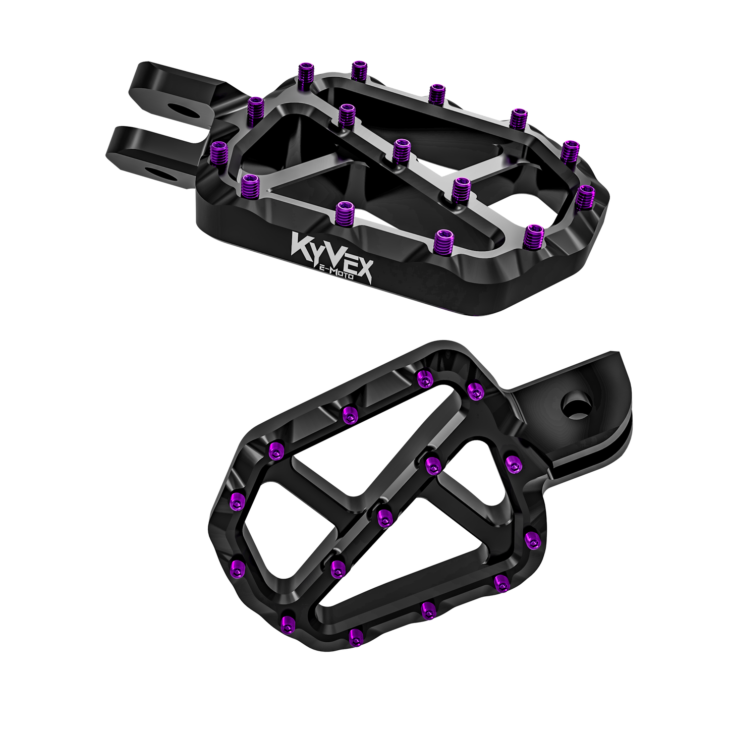 KyVex Billet Wide Foot Pegs