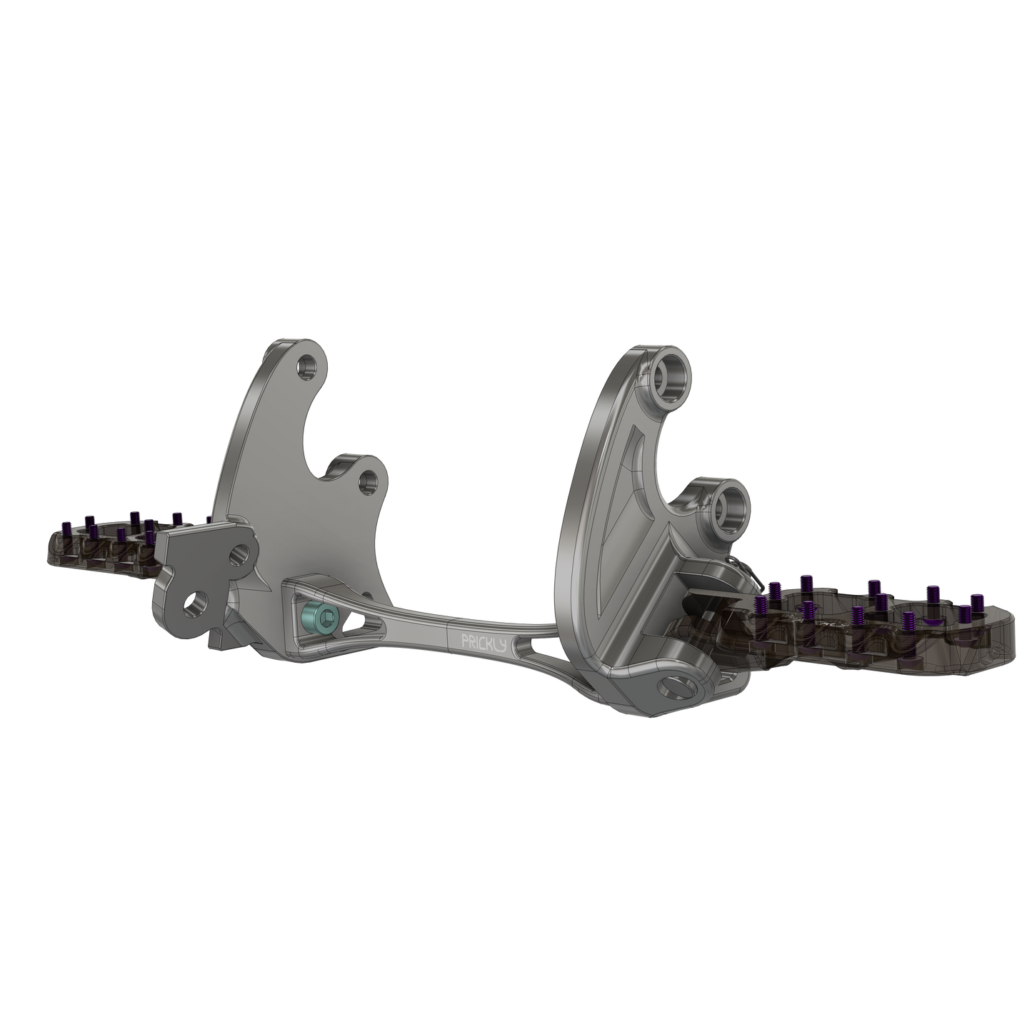 Billet Footpeg Bracket Kit | E-Ride Pro & SRPNT Moto | By Prickly Motorsports
