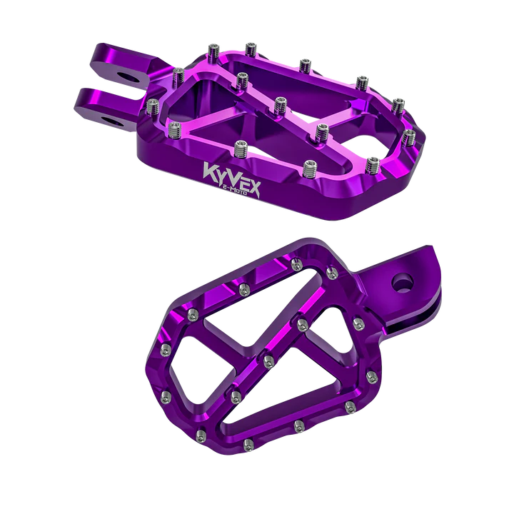 KyVex Billet Wide Foot Pegs