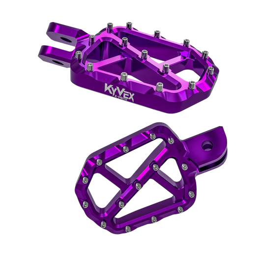 KyVex Billet Wide Foot Pegs