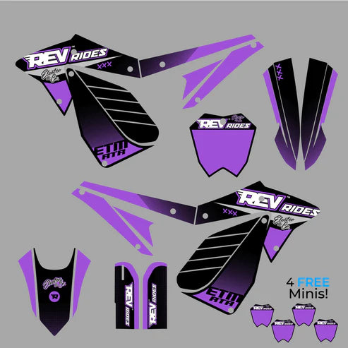 ETM RTR Gripper combo kit| Seat cover + SCOTT SX II Grips + Custom Decals | For ETM RTR all models