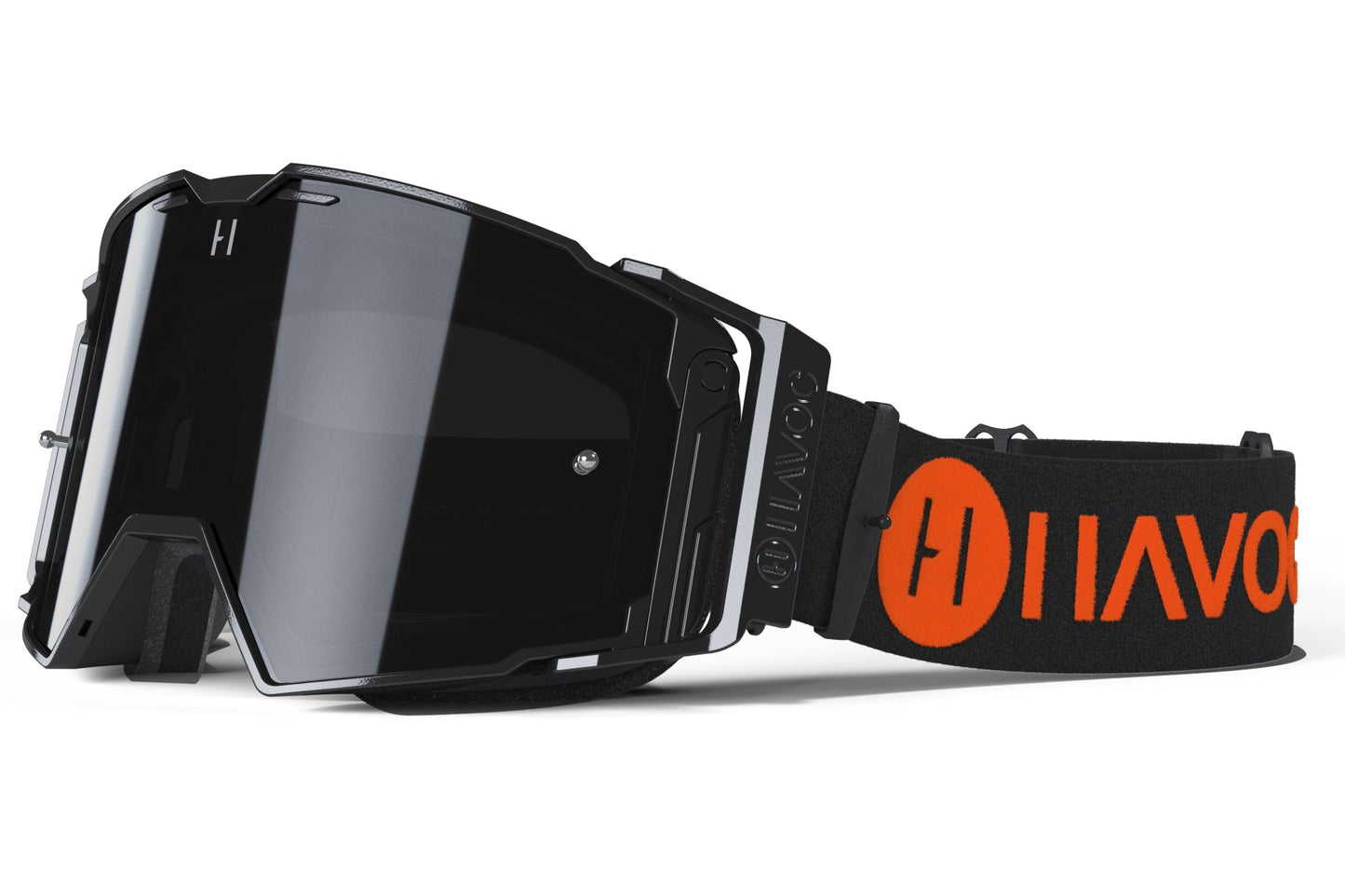 Phantom Helios Goggles | Havoc Orange, Black and Smoke | Off-Road and Motocross Riders