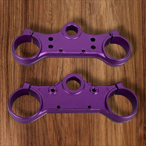 RTR Accent Kit | Colored Bar Clamps, Brake Bracket & Triple Clamps | By Electro & Co