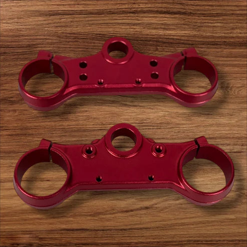 RTR Accent Kit | Colored Bar Clamps, Brake Bracket & Triple Clamps | By Electro & Co