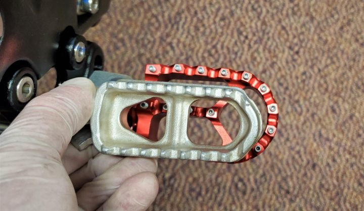 Foot Pegs by Warp 9 | Altis Sigma, Talaria MX3 MX4 MX5 XXX