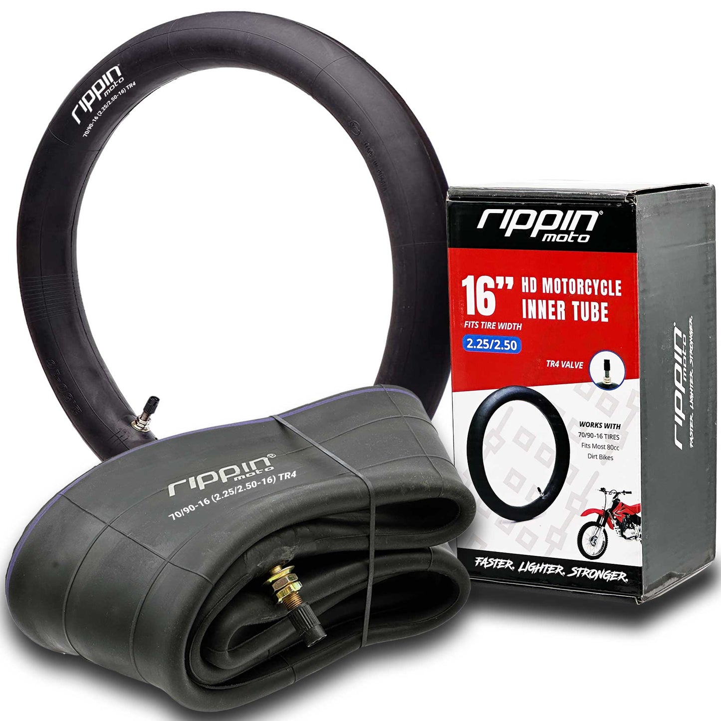 70/90-16 (2.25/2.5-16) Heavy Duty 16" Inner Tube 3mm Thick - REVRides