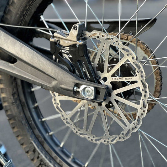 Rippin Moto 250mm Rear Caliper Adapter for Surron X & Segway X160 X260 - REVRides