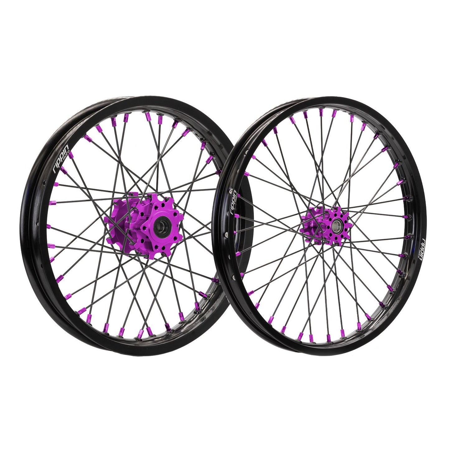 Blackline 17/17” Supermoto VersaMoto Wheel & Tire Bundle | For Altis Sigma | By Rippin Moto