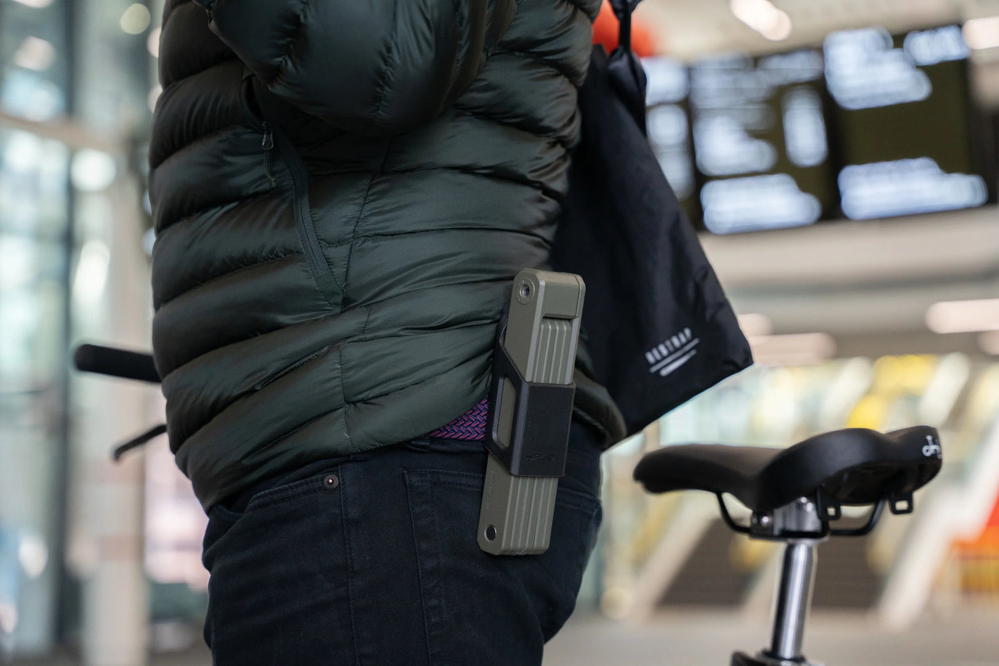 Hiplok SWITCH Folding Bike Lock Compact - For E-Bikes, E-scooters, E-motos