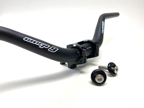 Warp 9 1 1/4 tapped Emoto Handle bar W/ Scott Deuce grip combo