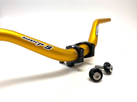 Warp 9 1 1/4 tapped Emoto Handle bar W/ Scott Deuce grip combo