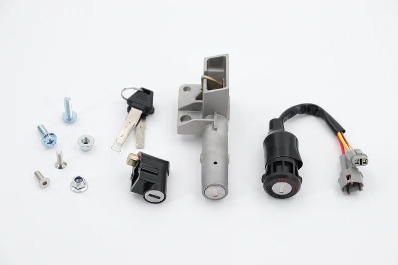 E Ride Pro SS Ignition Switch, Seat Lock | Complete w/ Keys