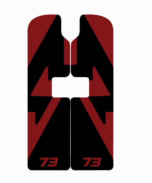 Adventure style decal fork protector For Super 73 R / Rx / (New S2 Adventure) - REVRides