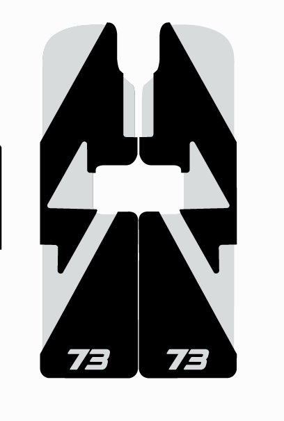Adventure style decal fork protector For Super 73 R / Rx / (New S2 Adventure) - REVRides