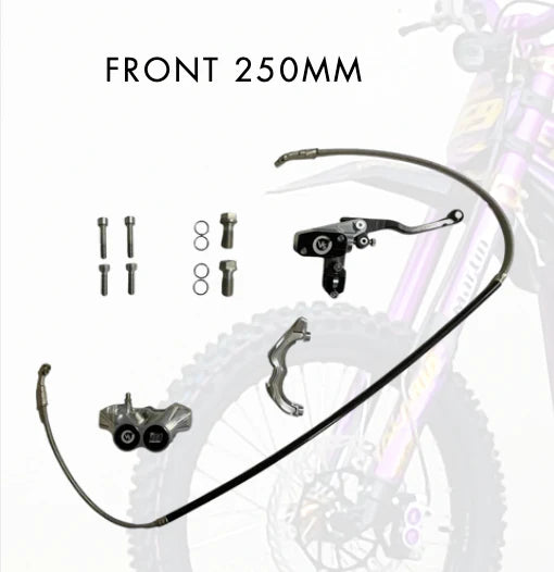 Volar Sport Full Brake Kit | Front & Rear | For E-Ride Pro, Sur-Ron, Talaria & More