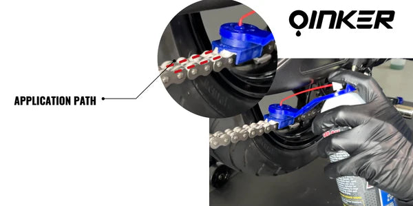 Motul Off-Road Chain Care Kit — With Oinker Precision Applicator | For All E-Moto Platforms