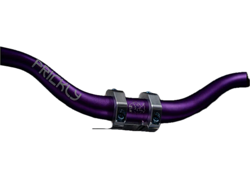 Prickly Handlebar & Bar Mount Combo with SCOTT Mellow Grips | Handle bar Kit | by Prickly Motorsports & SCOTT | for Emoto