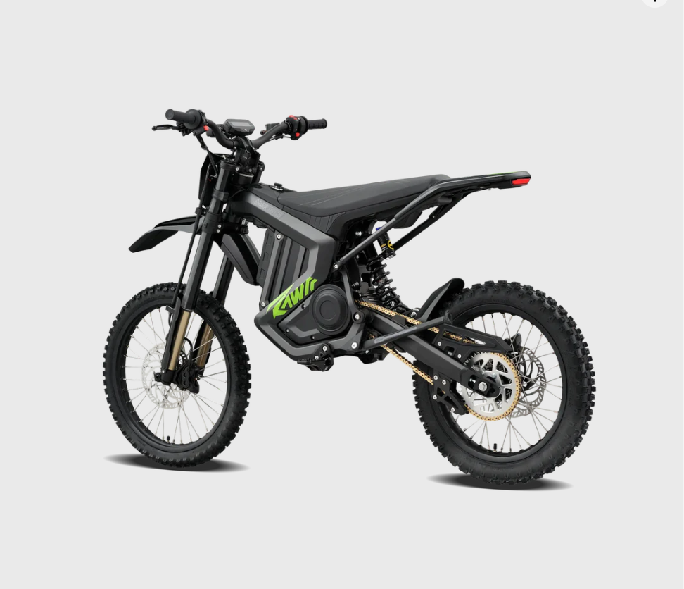 RAWRR Mantis X PRO | 72V 35Ah 15kW 65mph | Electric Dirt Bike