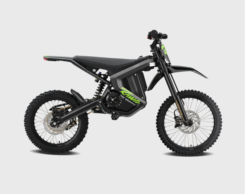RAWRR Mantis X PRO | 72V 35Ah 15kW 65mph | Electric Dirt Bike