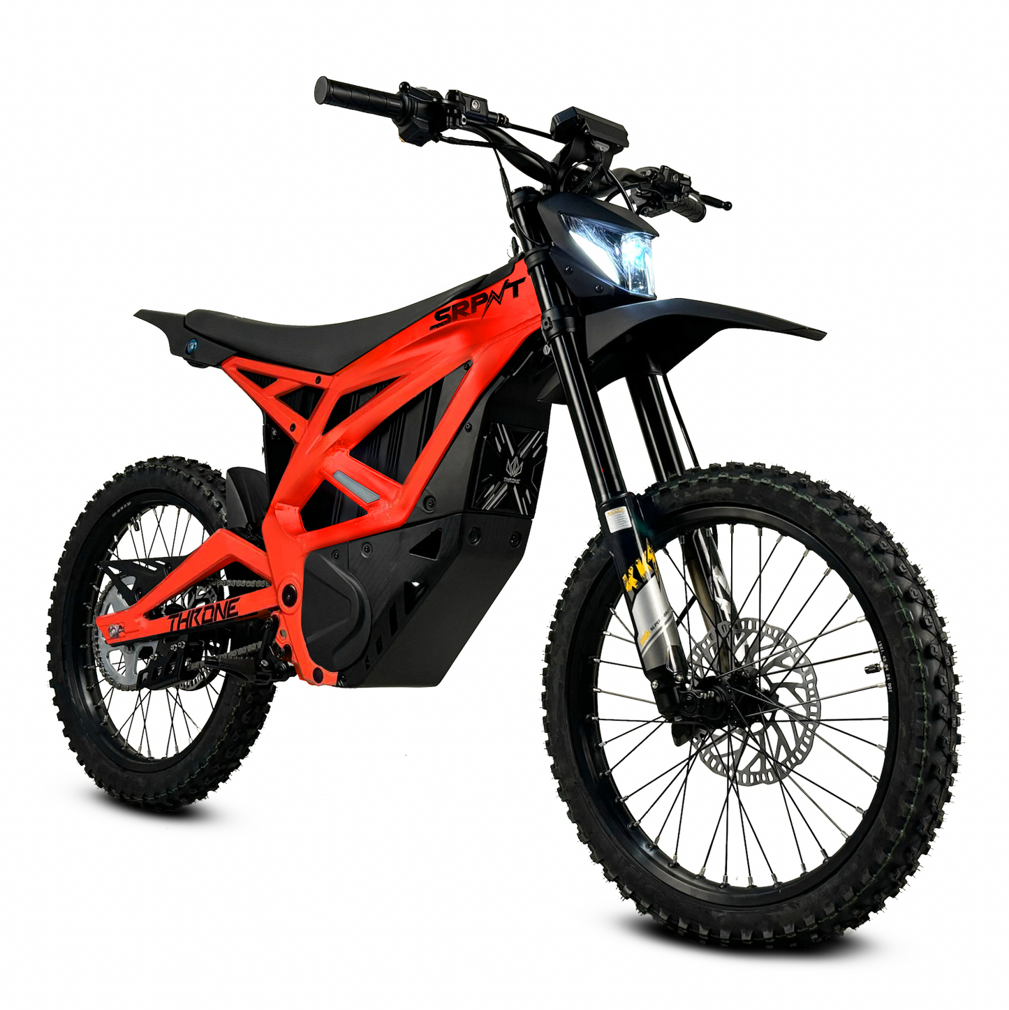 SRPNT by Throne Cycles | 72V 12.5kW 40ah 60mph | Electric Dirt Bike (Updated Version)