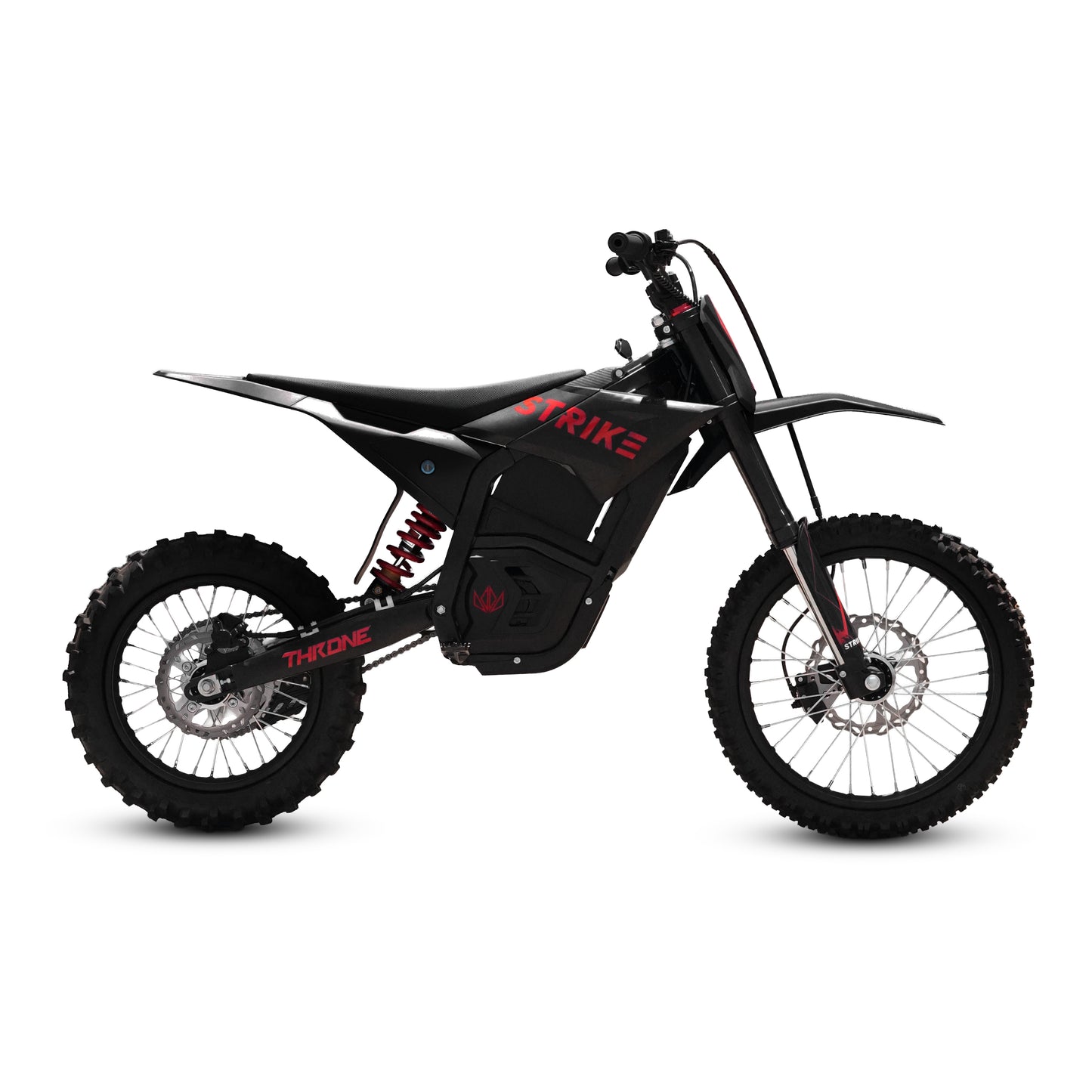 Strike Shadow by Throne Cycles | 48V 3kW 23.4ah | Youth Electric Pit Bike