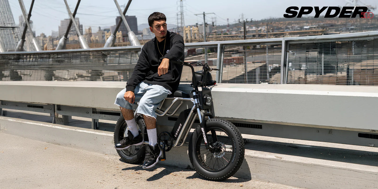 Strike Spyder-500 by Throne Cycles | 48V 500W 13ah | Electric bike