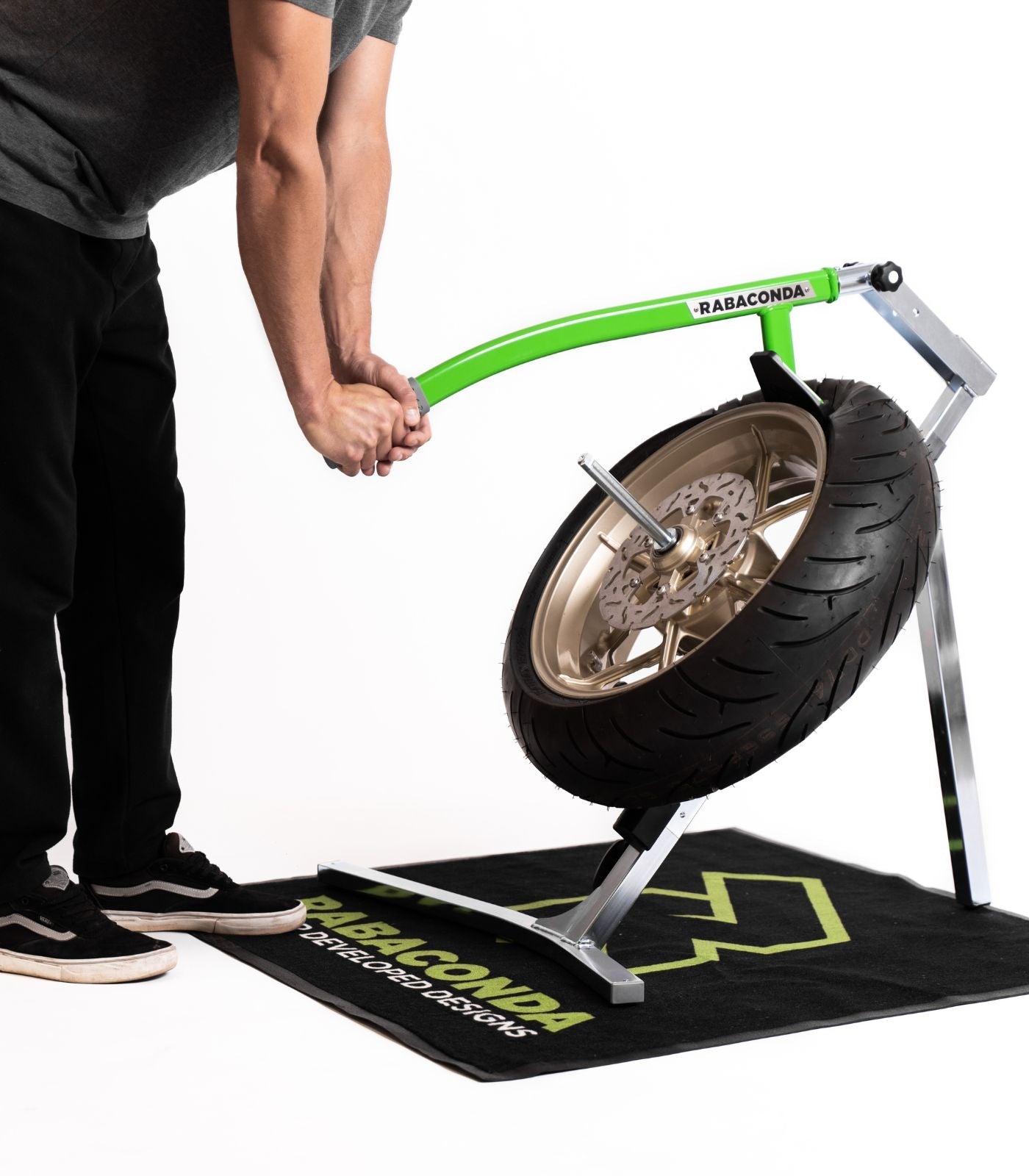 Rabaconda Tire Changing Tool for E-Moto's w/ 15mm Spindles | Starter Kit