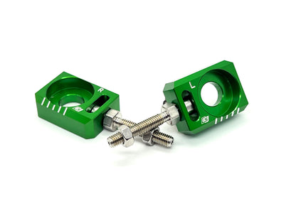 GritShift Aluminum Axle Block Chain Adjuster for Sur Ron LBX, Segway X160 & X260 - REVRides