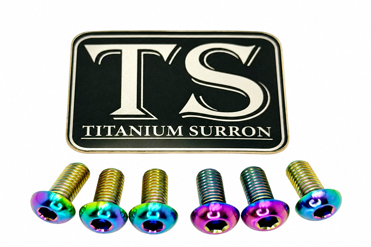Titanium Rear Rotor Screws - Surron, Talaria, E-Ride Pro, 79 Bike, Rerode