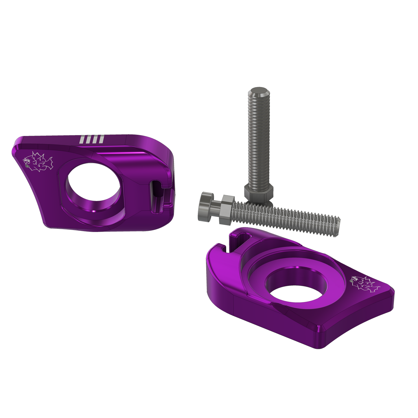 Prickly Axle Blocks – Ultra | For SurRon Ultra Bee | By Prickly Motorsports