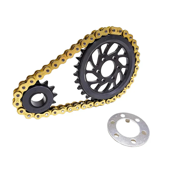 gear chain Warp9 Warp Drive (Chain Drive Conversion Kit) Sur-Ron, E-Ride Pro, 79 Bike – REVRides