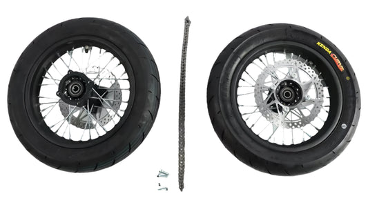 ETM™ RTR 12in Supermoto Wheel Set  | By Electro & Co