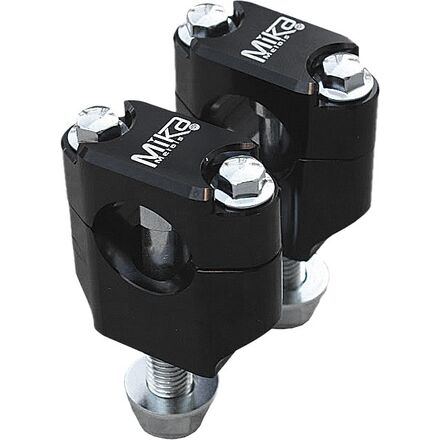 Mika Metals billet 1 1/8th Dirt bar clamps
