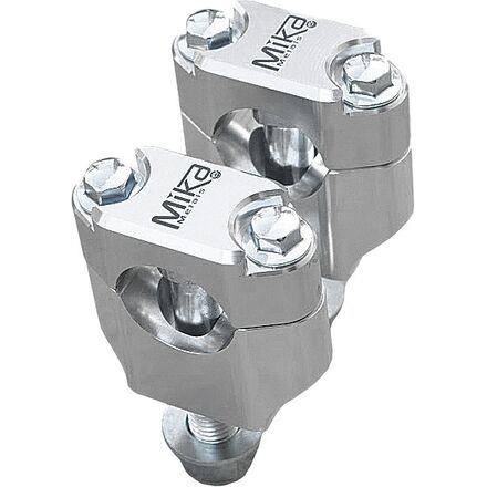 Mika Metals billet 1 1/8th Dirt bar clamps